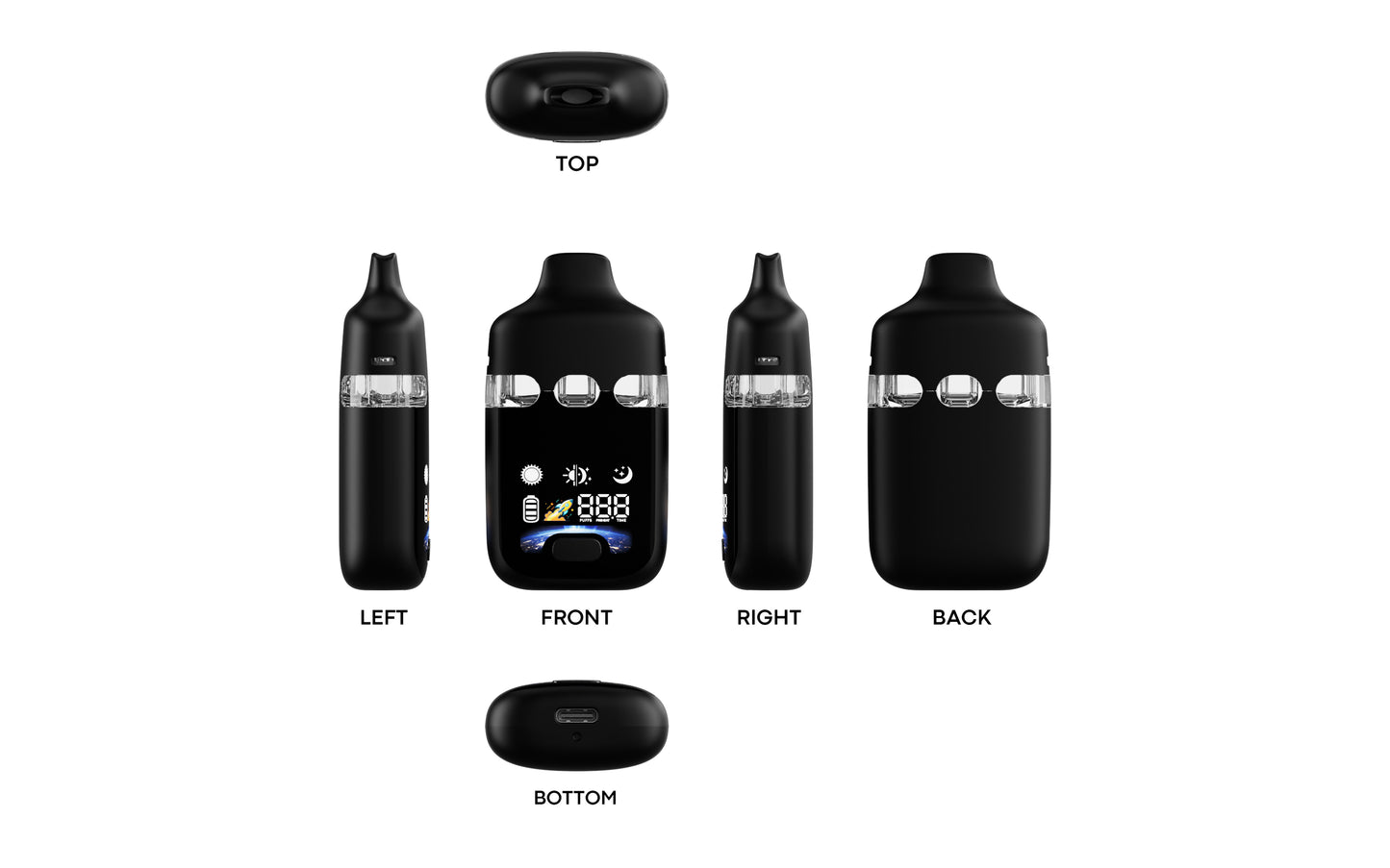 Trio - 0.5+0.5+0.5ml All in One Box Style