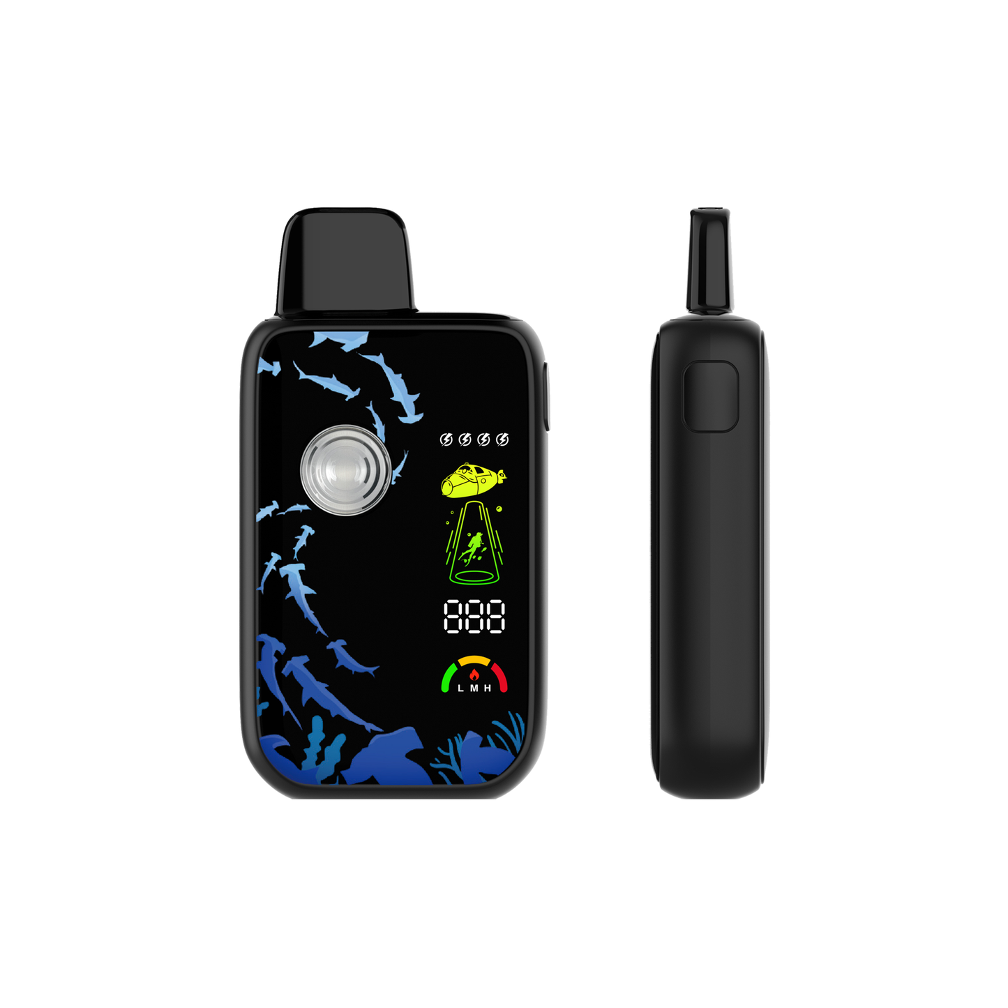 Ocean - 2ml/3ml All in One Box Style with UNICORE Postless Coil